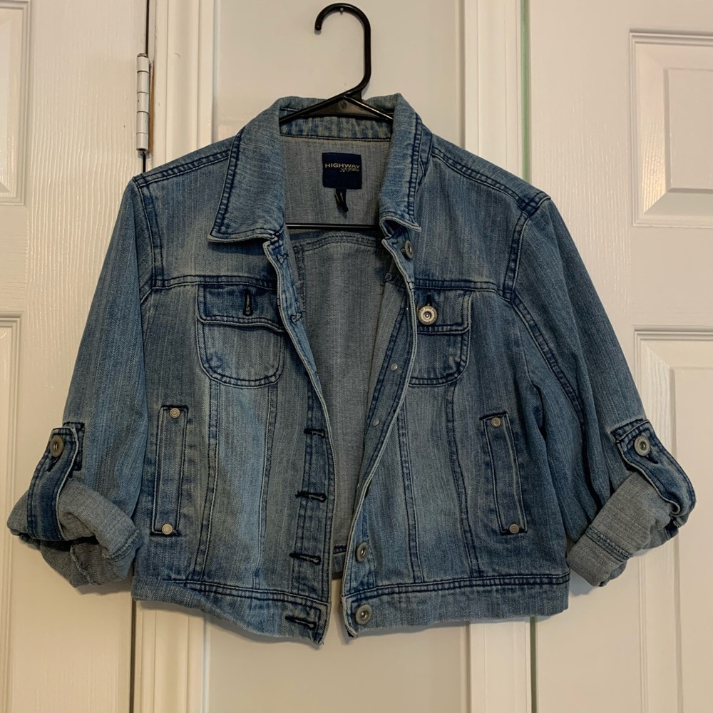 Cropped Denim Jacket